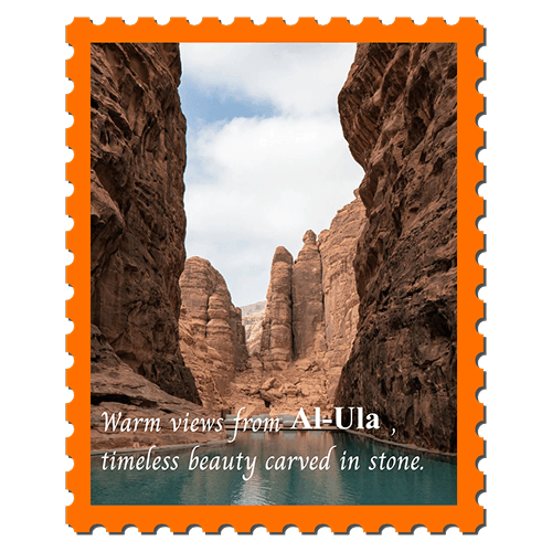 Postcard from AlUla